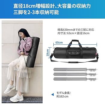 Comica マイク・三脚収納ケース 楽天市場】Hemmotop 三脚ケース 65cm 縮長640mmまで対応